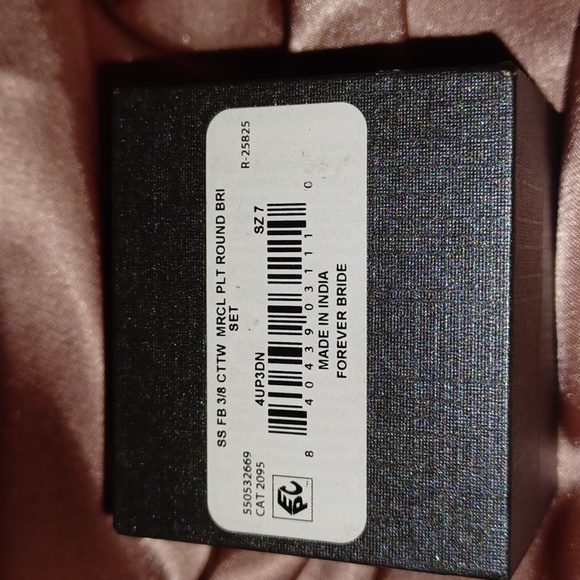 Sterling Silver Forever Bride Diamond Ring - Picture 8 of 8